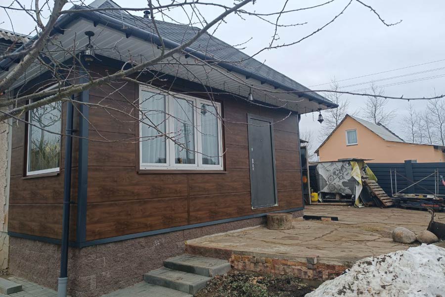 пристройка к дому из сэндвич панелей